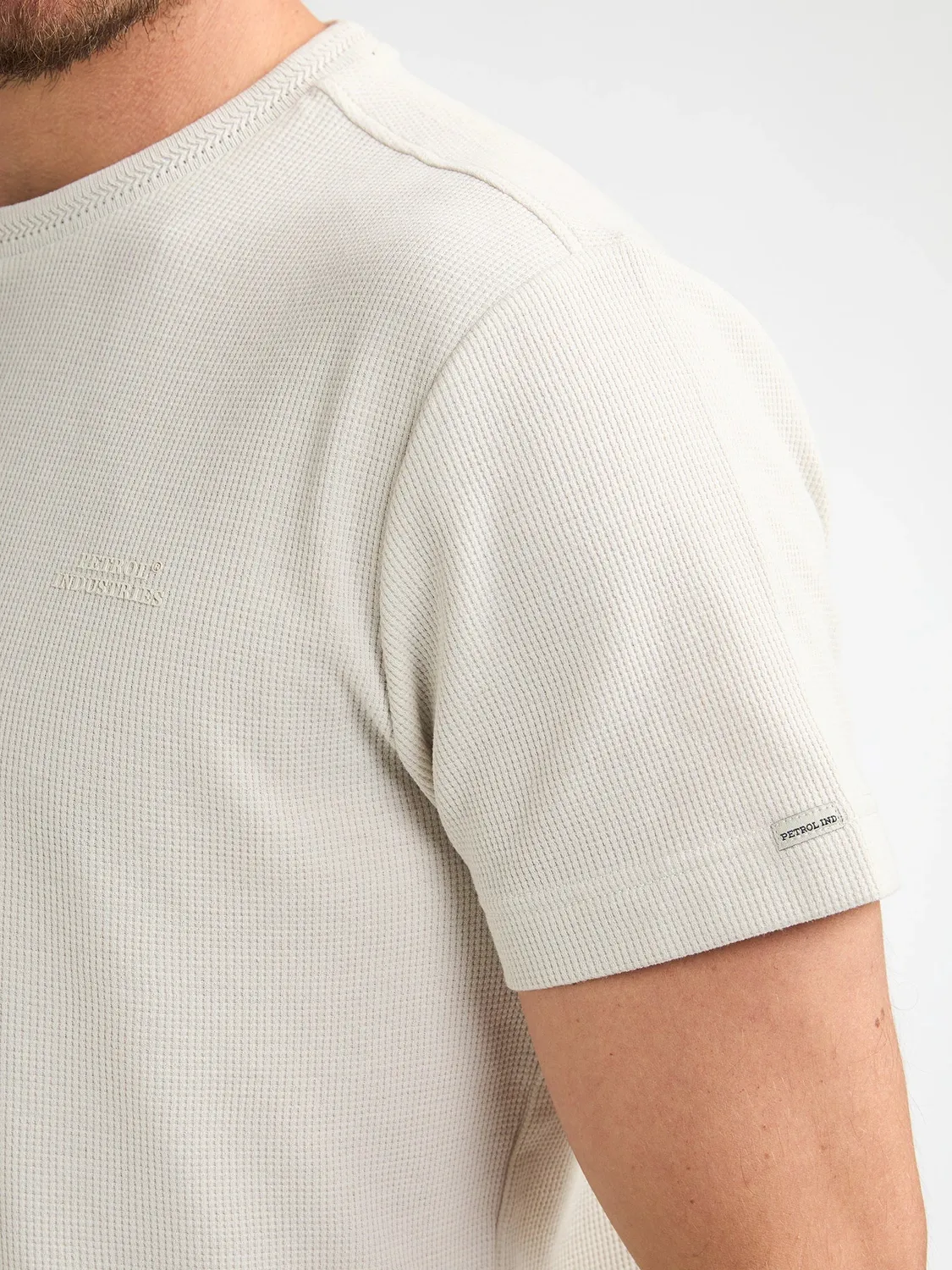 Petrol Industries Pedregal jersey T-shirt struktur