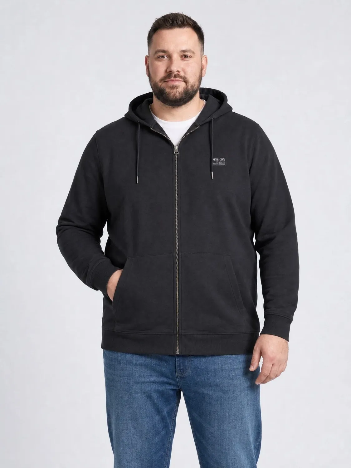 Petrol Industries Pinewood vest plus size bomuld