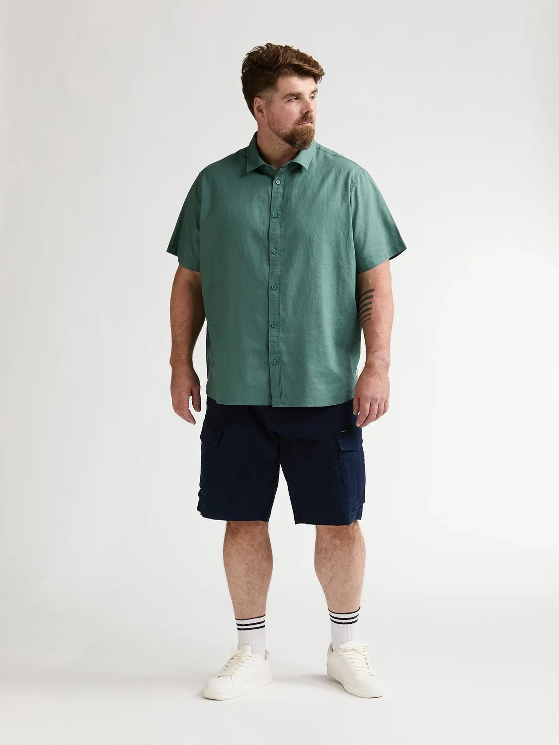 Petrol Industries Blaze cargos shorts i plus size