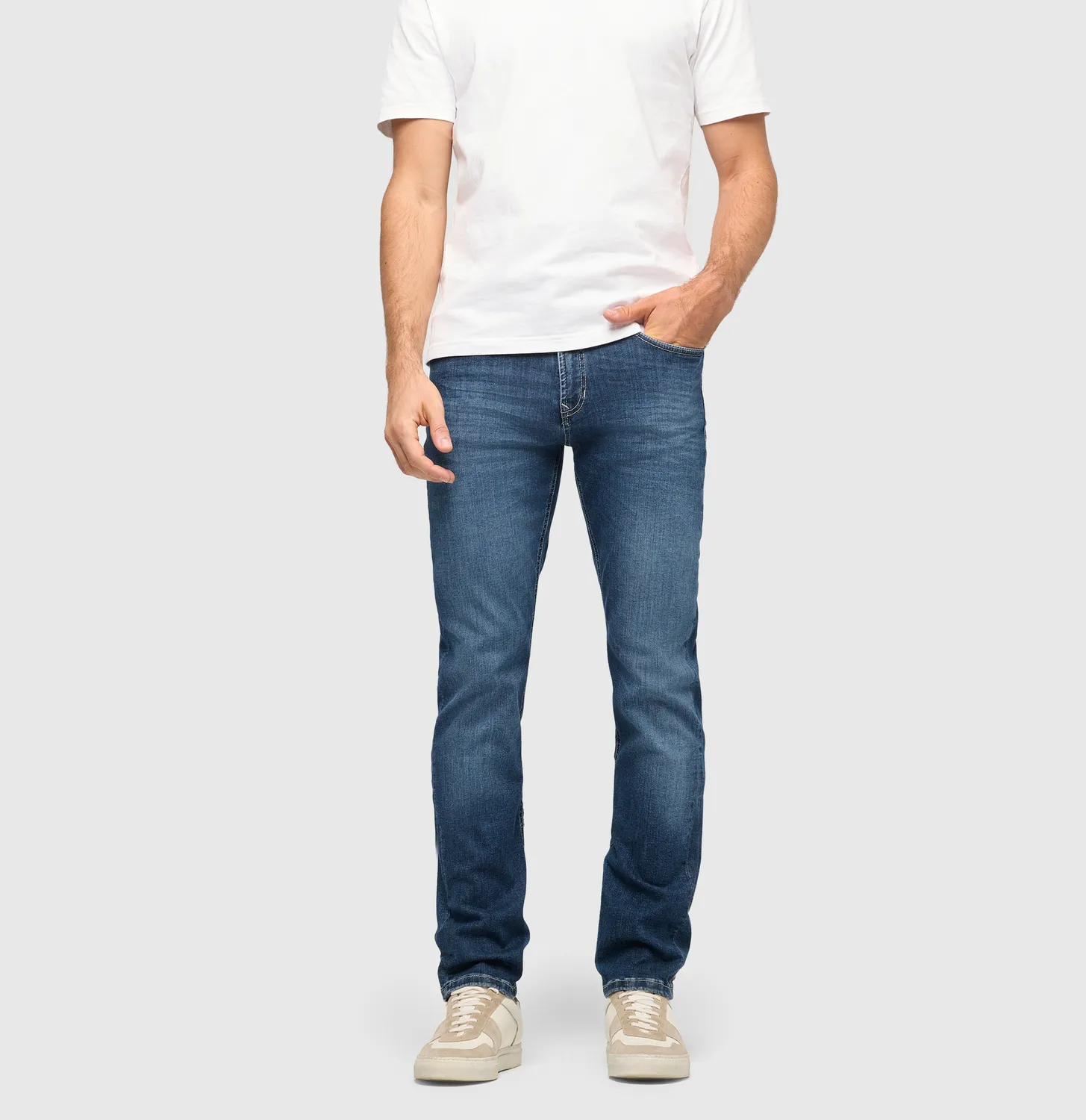 MAC Driver Jeans 0518-01-1995L jeans mellemblå Modern Fit