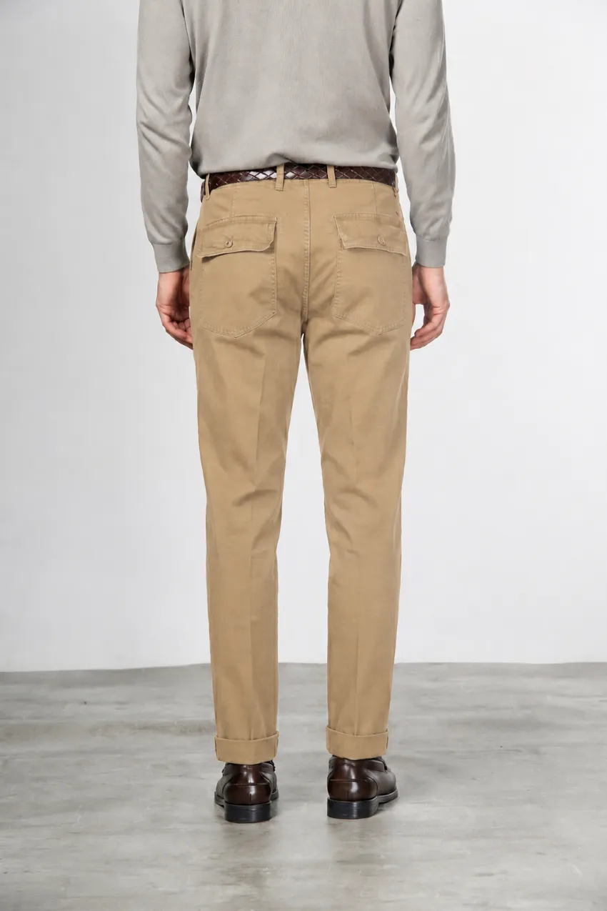 Mason's Prescott chinos herre beige relaxed fit