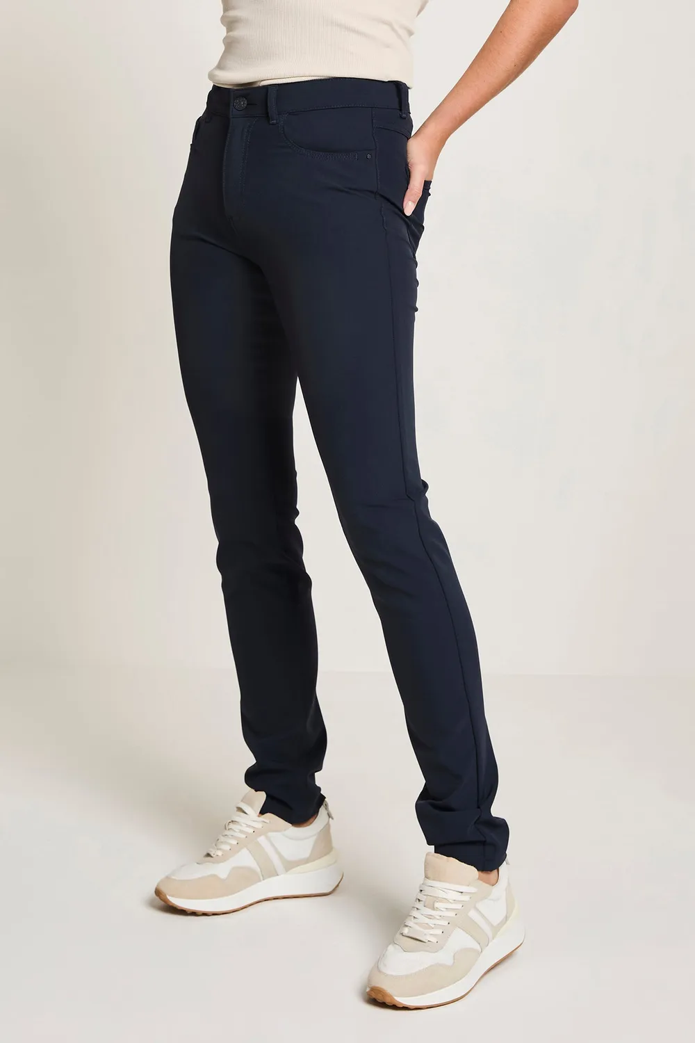 Para Mi Asky Celine bukser sort højtaljet skinny