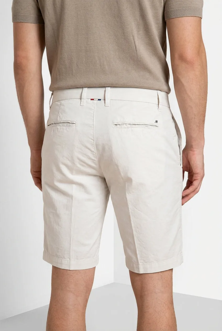 Mason's London bermudashorts lysegrå regular