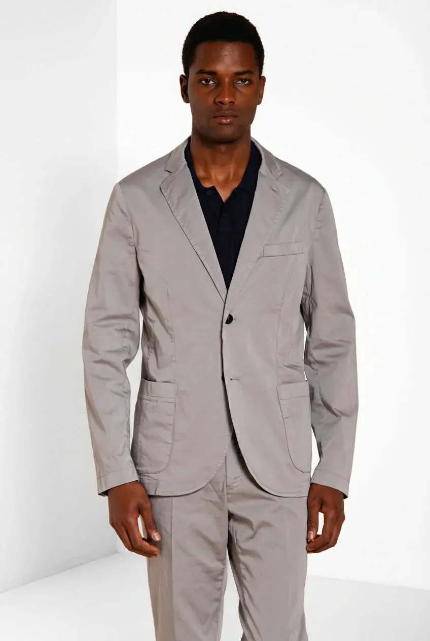 Mason's Da Vinci Travel blazer grå stretch herre