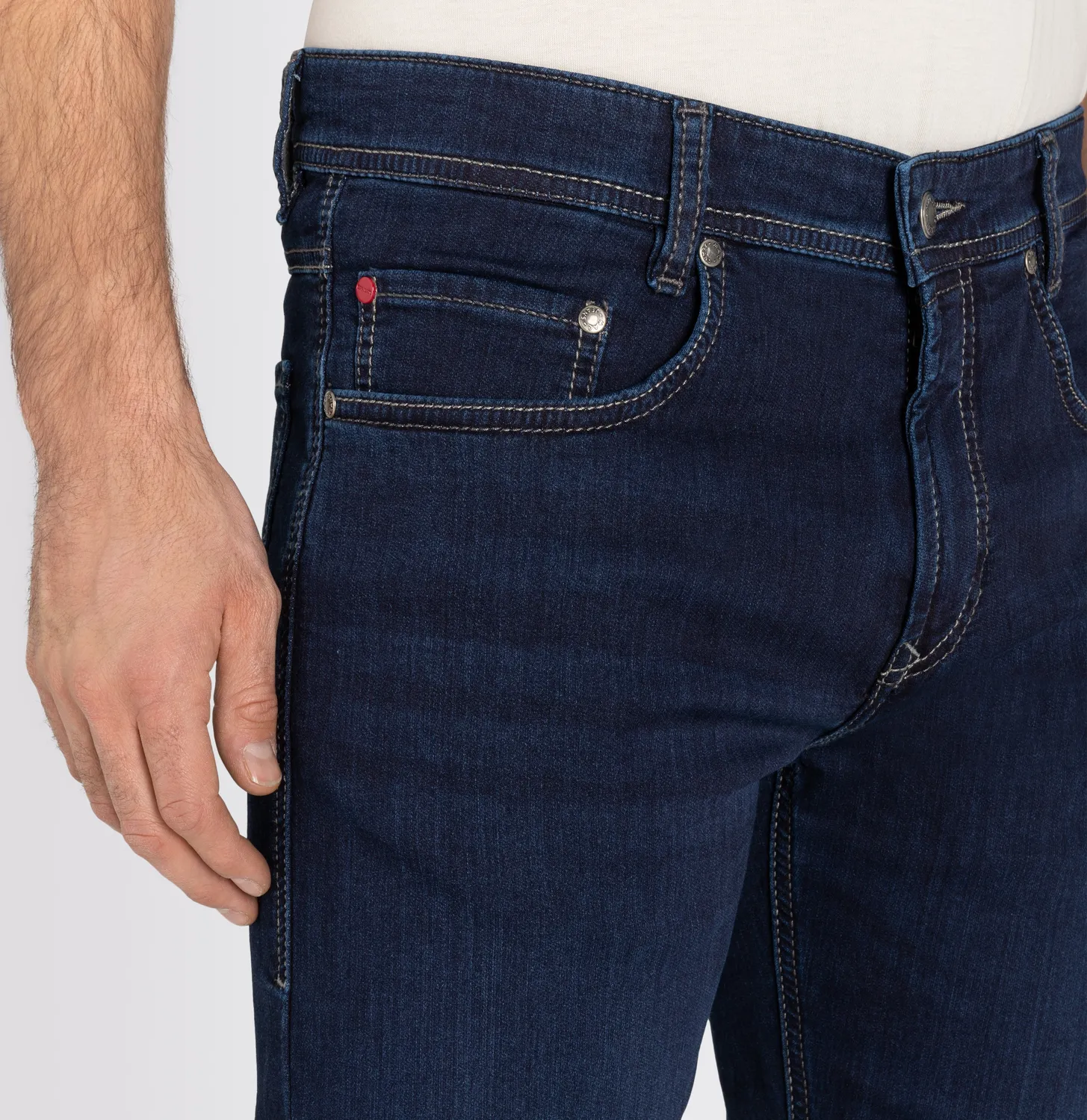 MAC Jog'n Modern Fit jeans mørkeblå stretch