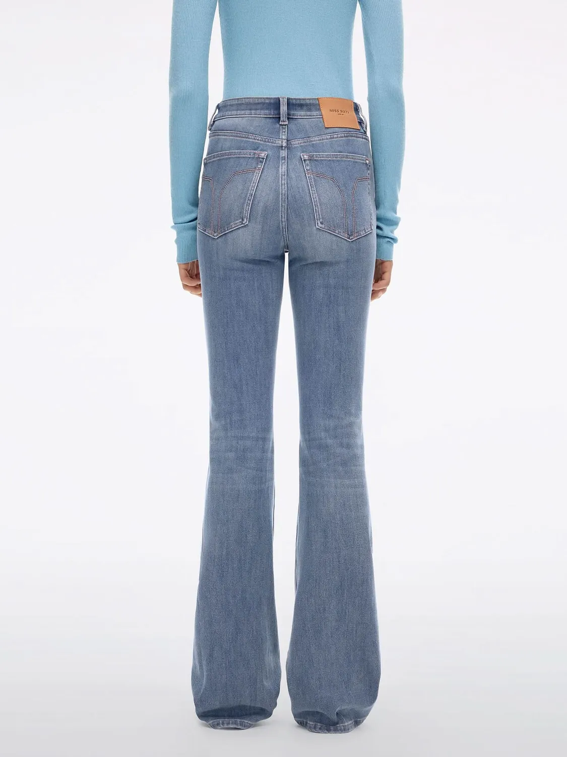 Miss Sixty 6M3JJ2401 flare jeans høj talje med stretch