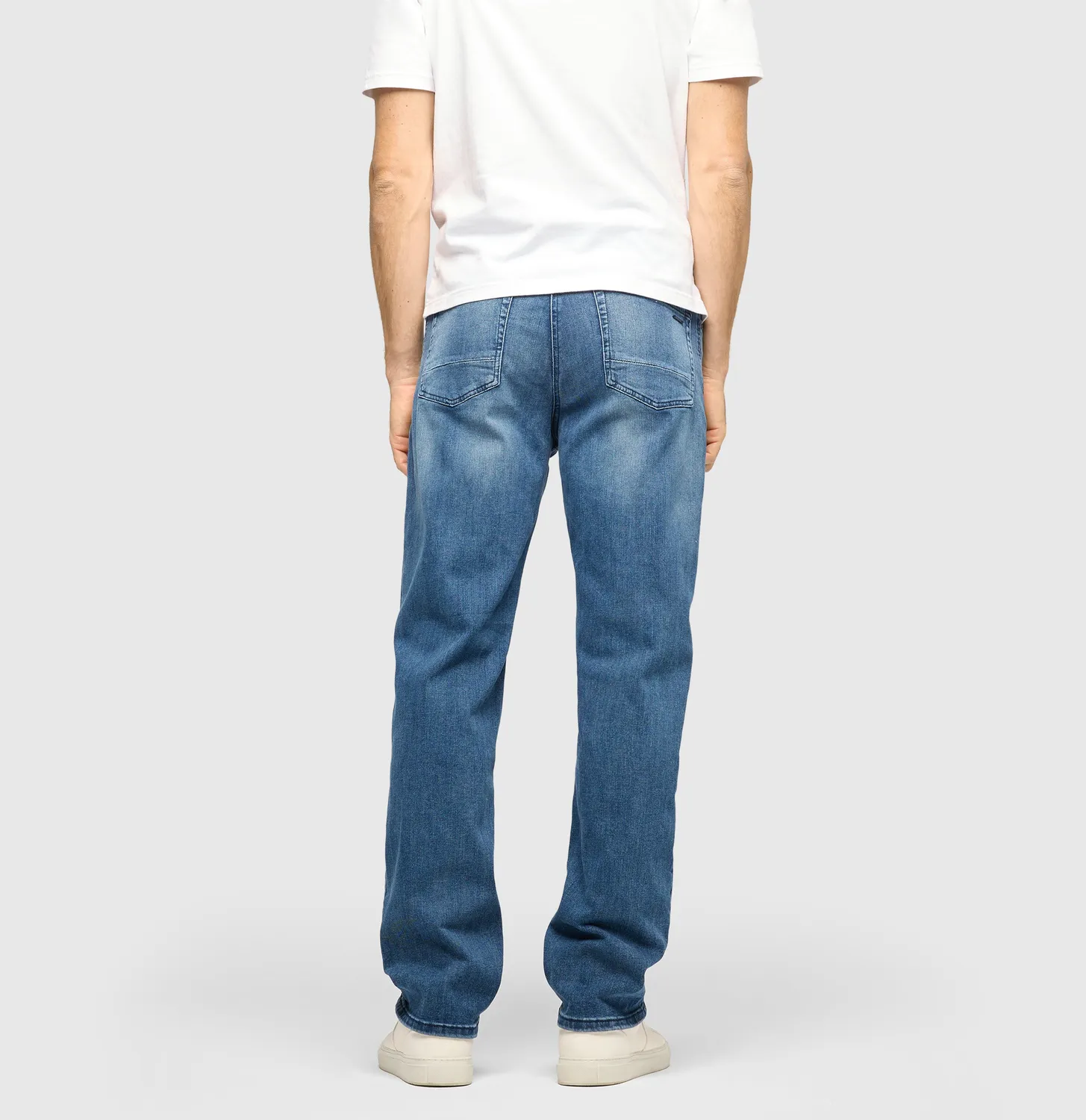 MAC Rick 0431-00-1982L jeans mellemblå comfort fit