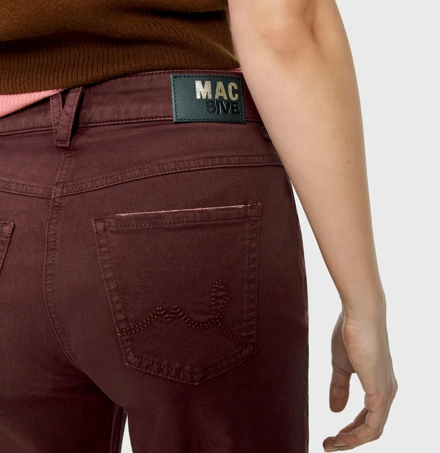 MAC Laura 5225-00-0432L bukser bær flared