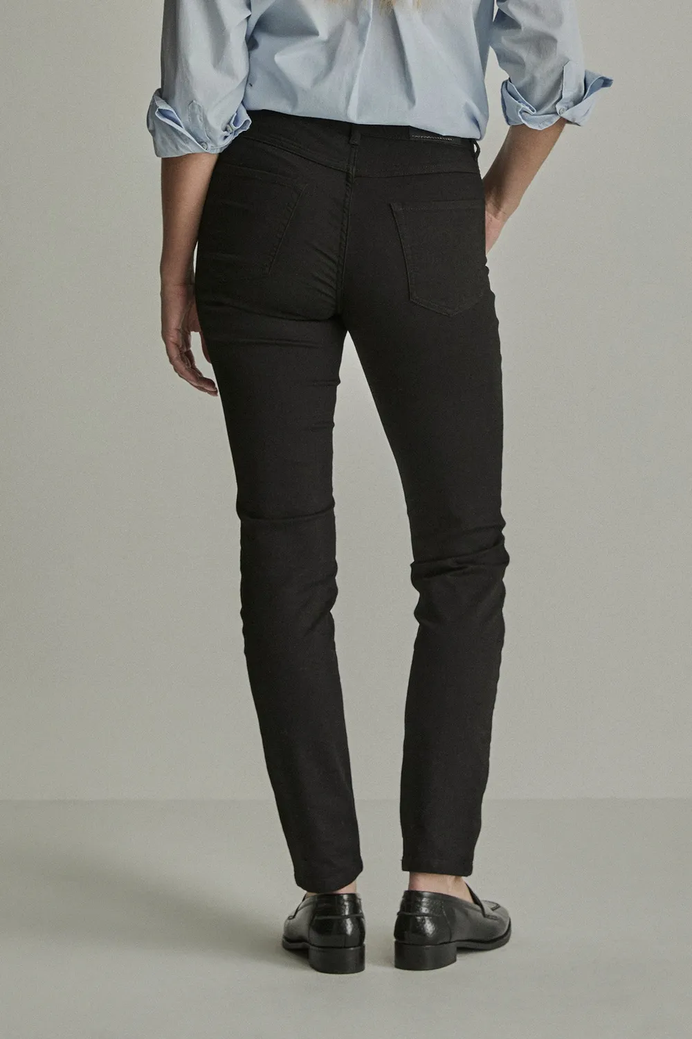 Para Mi Heaven Celine bukser Black høj talje skinny