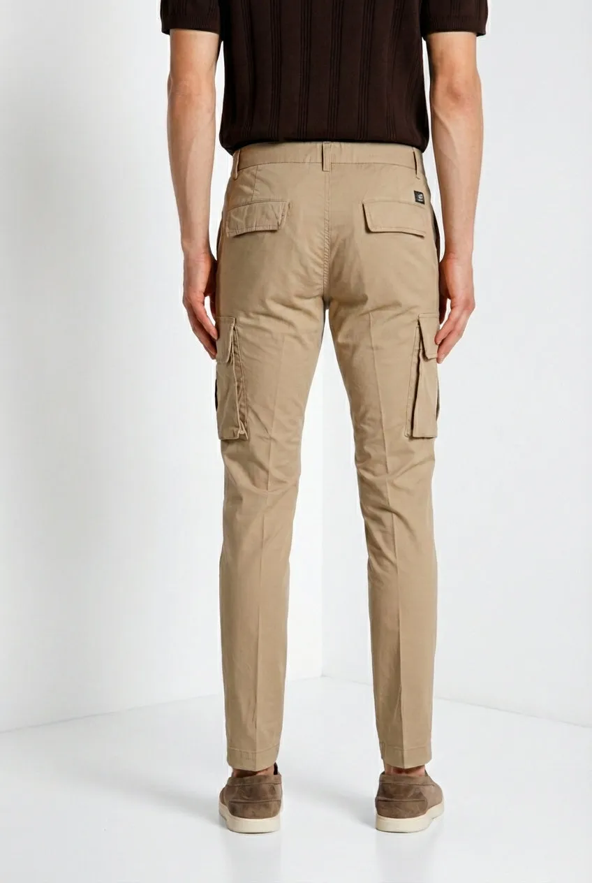Mason's Chile Jogger cargobukser kaki extra slim