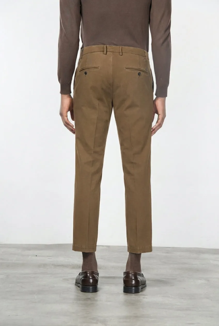 Mason's Milano chino taupe extra slim