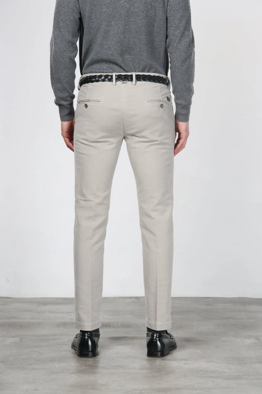Mason's Torino chino fløjlsbukser grå slim fit