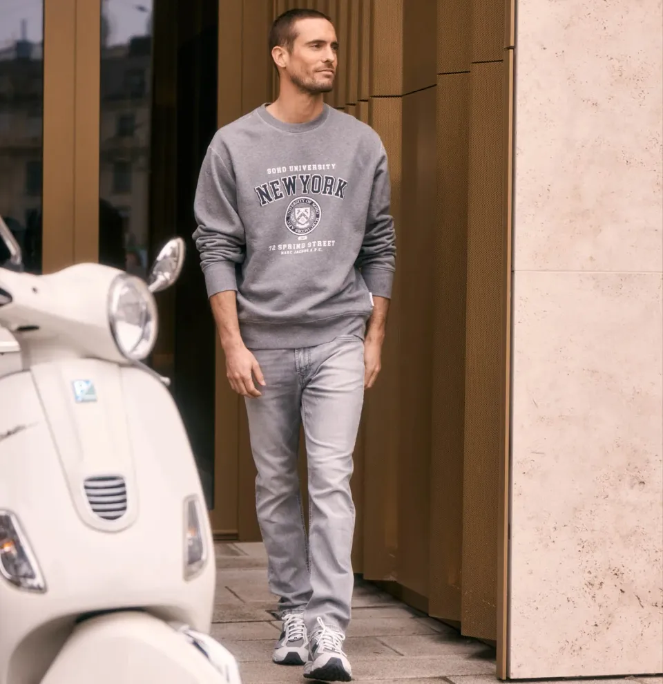 MAC Arne Pipe modern fit jeans grå flex