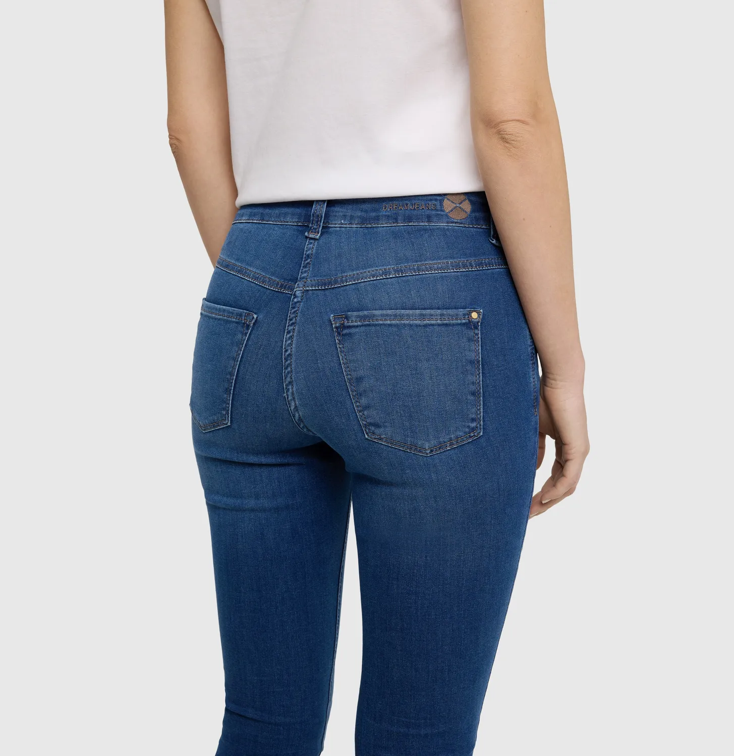 MAC Dream Skinny 5402 jeans mellemblå skinny fit