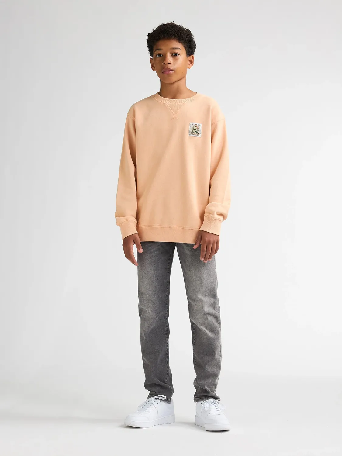 Petrol Industries Ranchero sweater Tropical Orange til drenge