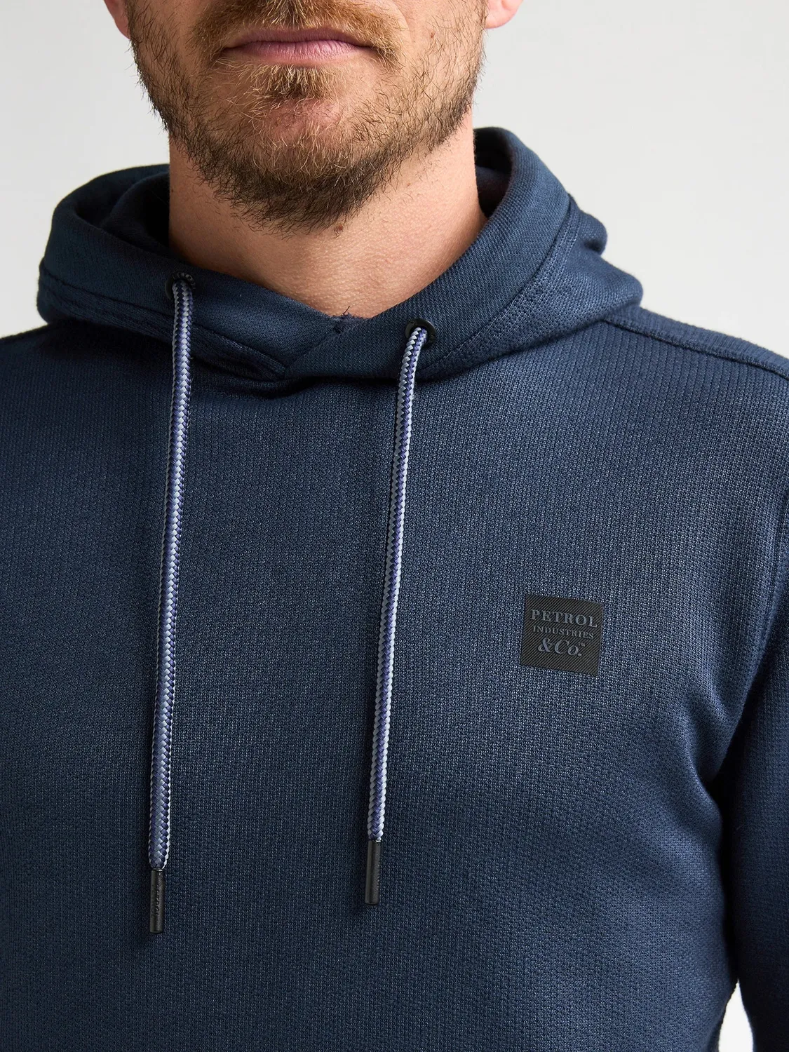 Petrol Industries Valleyview hoodie Royal Navy regular fit