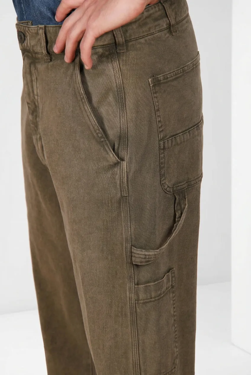Mason's Dallas M74 cargo bukser grøn relaxed