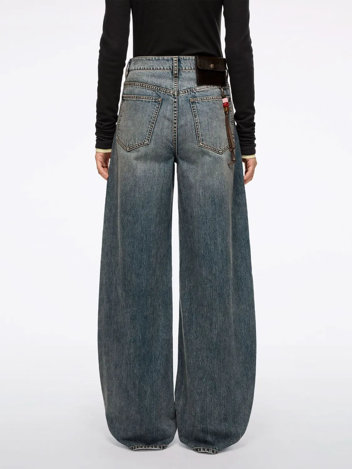 Miss Sixty barrel jeans blå 100% bomuld vedhæng