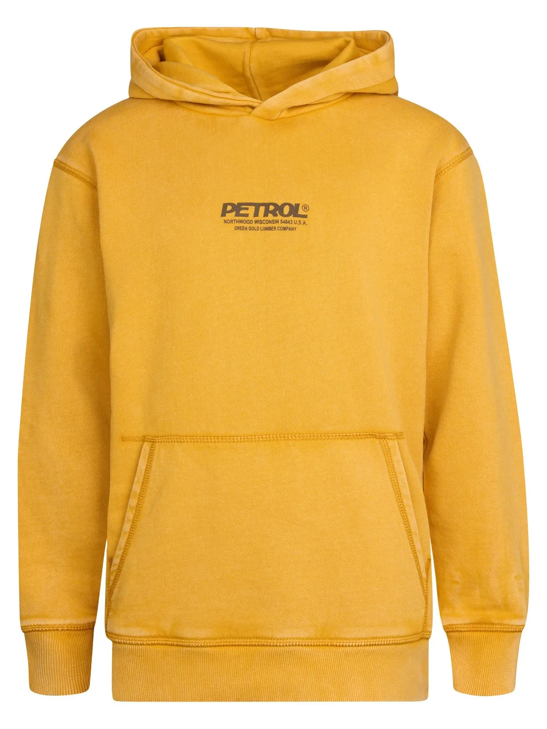 Petrol Industries Klamath hoodie drenge bomuld sunflower