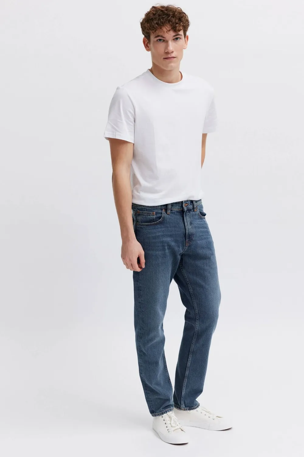 Organsk Atlantic Crisp Ravage jeans tapered mid waist