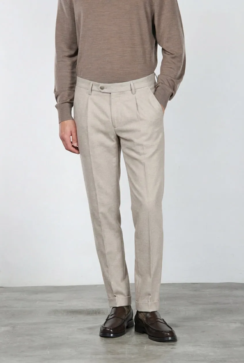 Mason's Torino City chinobukser beige diagonal slim