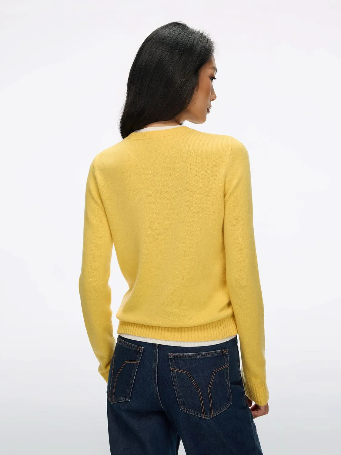Miss Sixty Layered Cashmere sweater gul cashmere