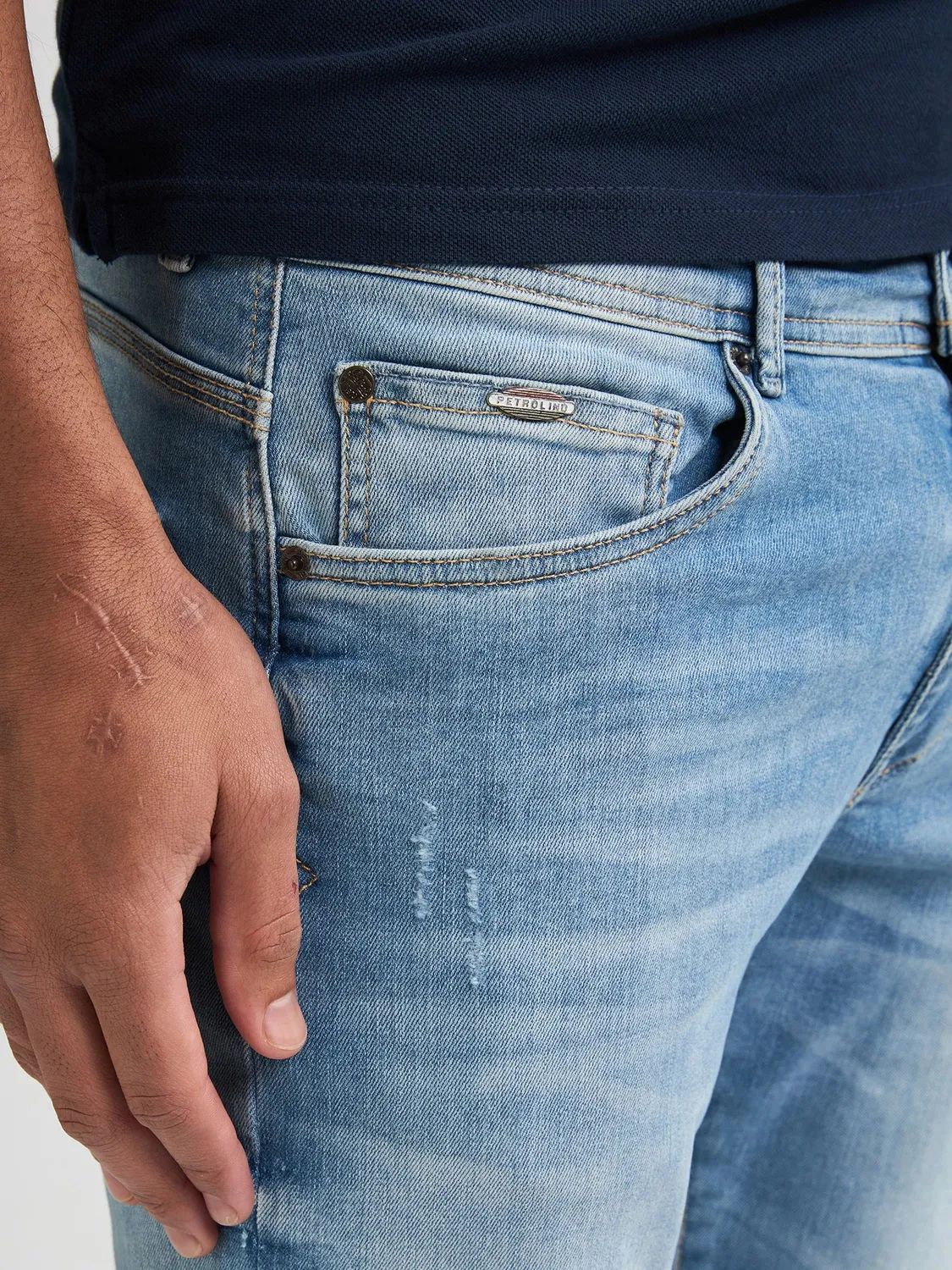 Petrol Industries Seaham Everglades slim jeans stretch