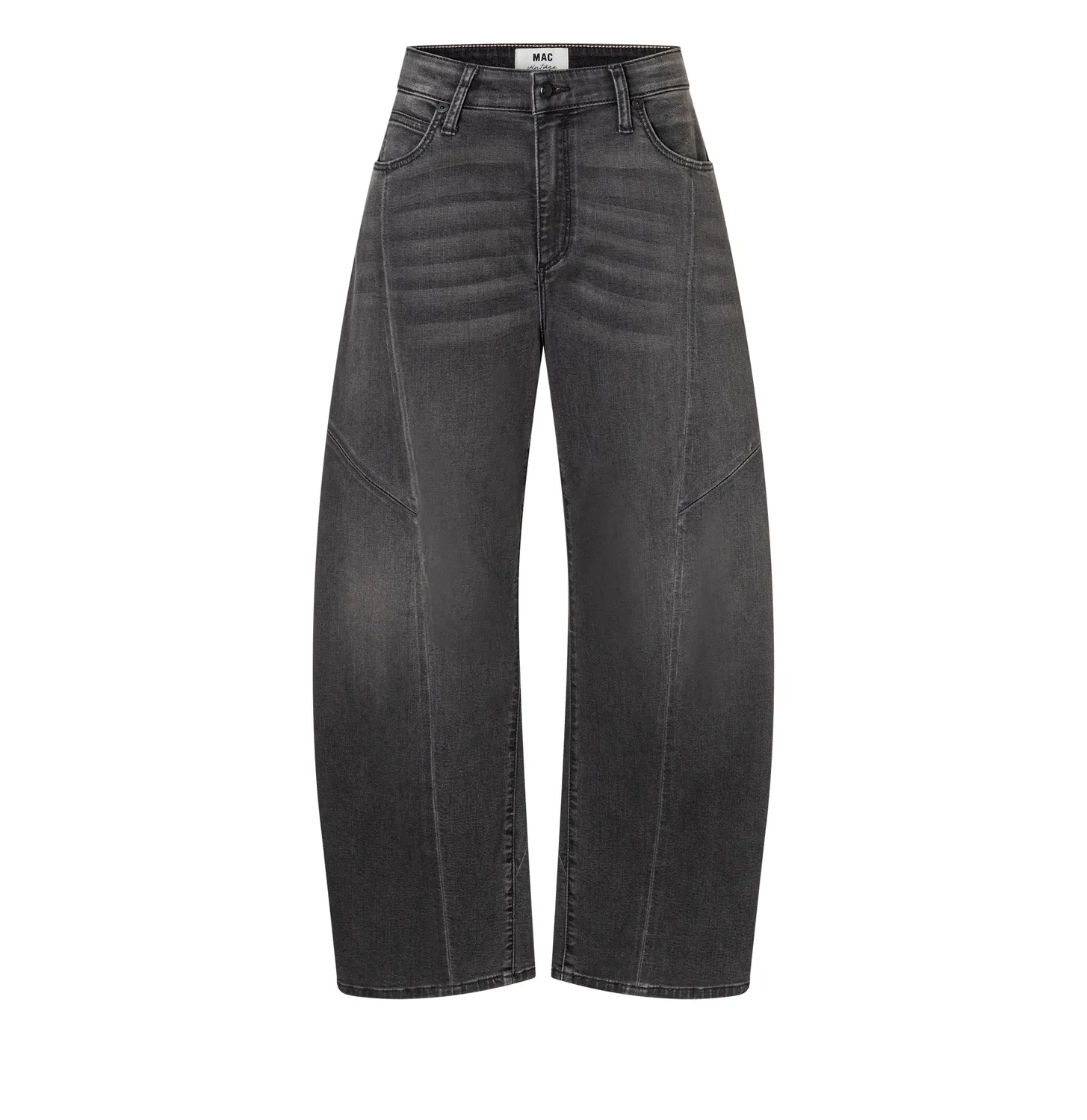 MAC Dakota Barrel 3159 barrel jeans grå høj talje