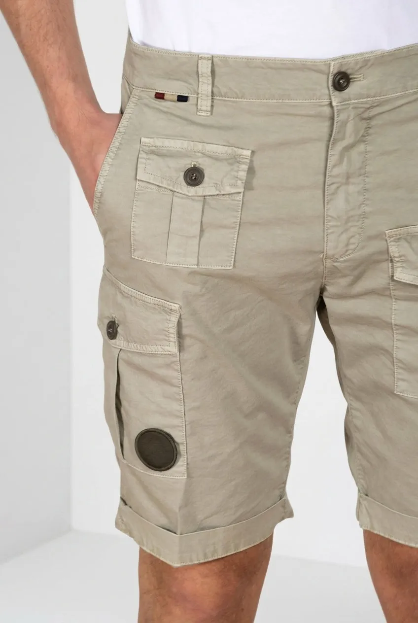 Mason's George Coolpocket cargo shorts salvie stretch