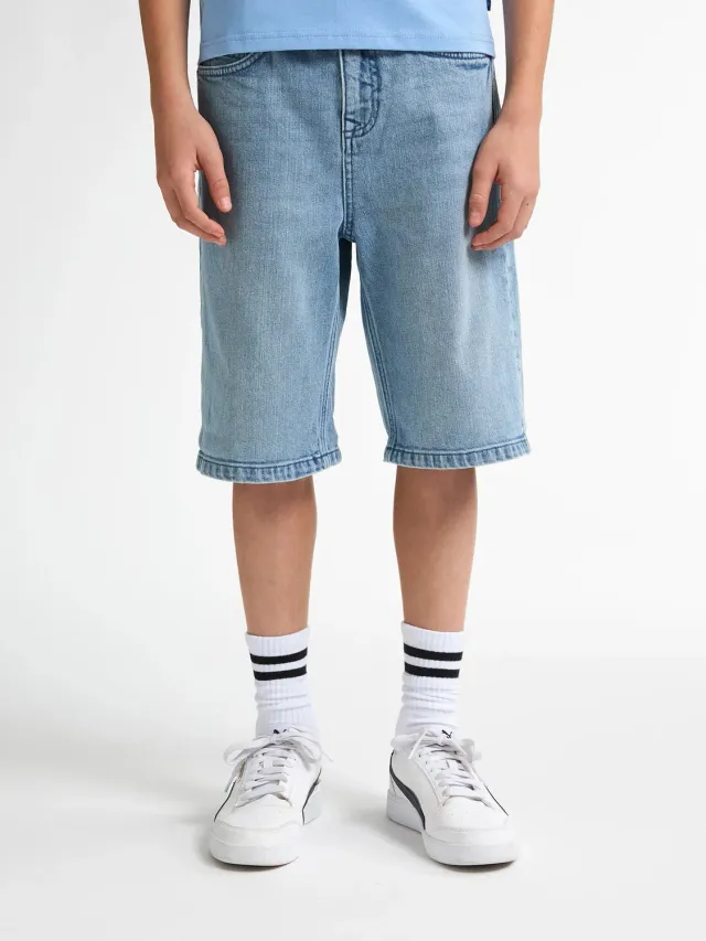 Petrol Industries Lenox denimshorts Papaya loose fit