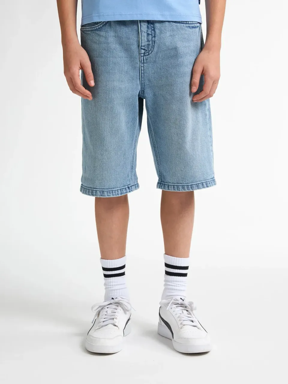 Petrol Industries Lenox denimshorts Papaya loose fit