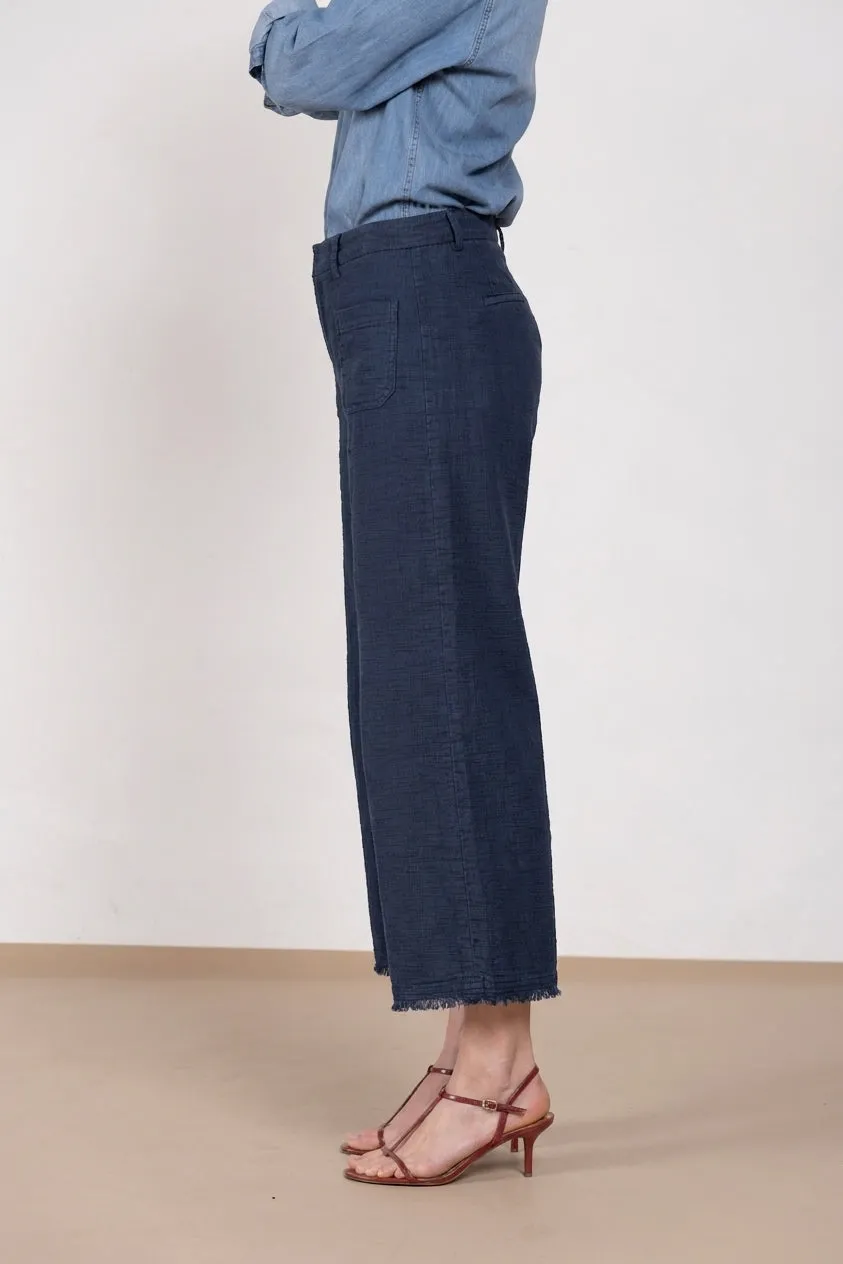 Mason's New York Studio Cropped chinos navy