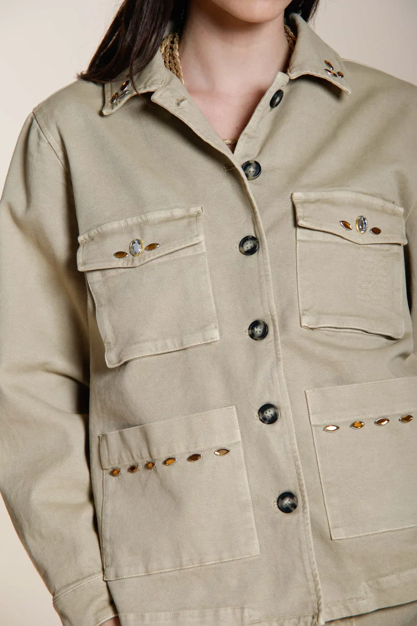 Mason's Santa Cruz jakke beige stretch bull dame