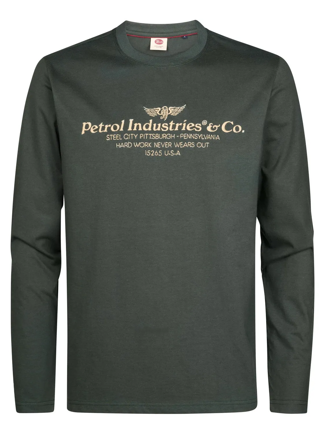 Petrol Industries Millwall longsleeve herre økologisk