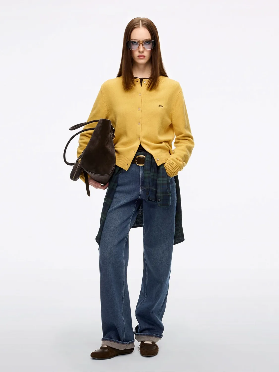 Miss Sixty straight jeans mørkeblå børstet varm
