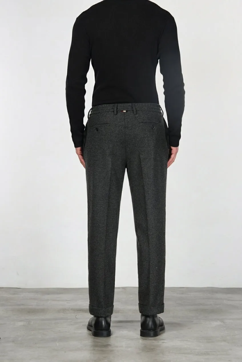 Mason's Chelsea Style chinos antracit relaxed jersey