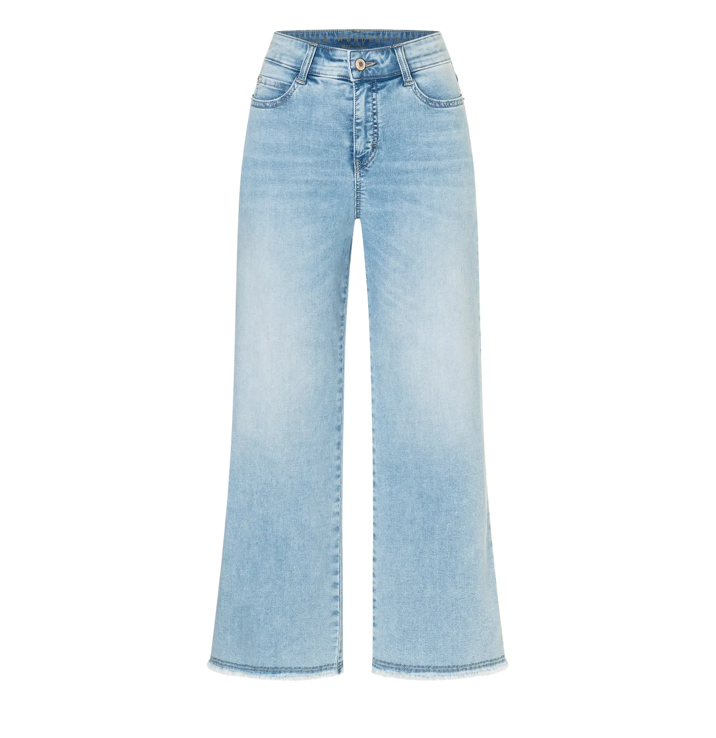 MAC Dream Wide 5438-90-0351L jeans lyseblå cropped