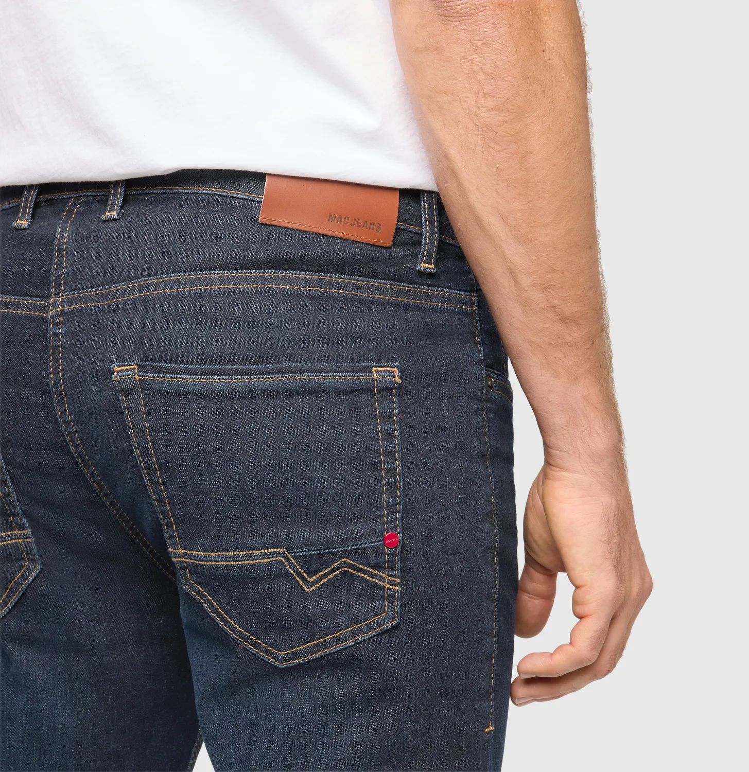 MAC Arne Pipe 0517-00-1973L jeans mørkeblå modern fit