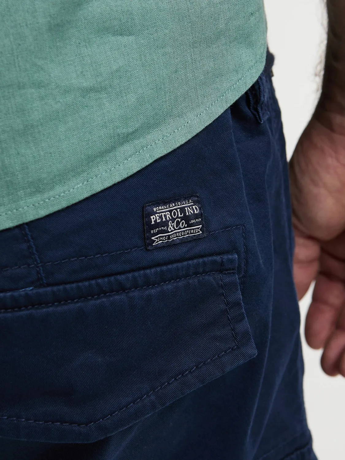 Petrol Industries Blaze cargos shorts i plus size