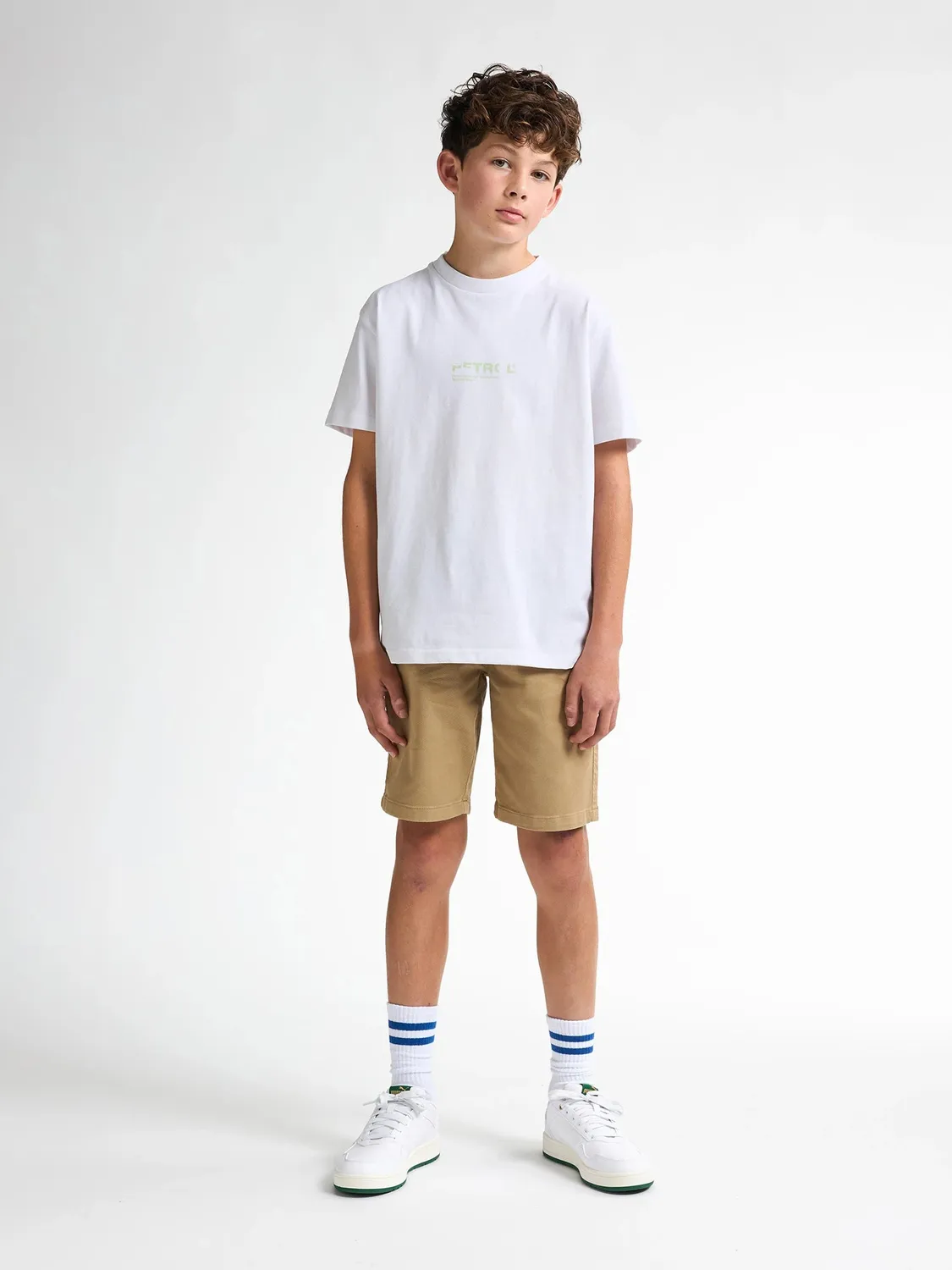 Petrol Industries Bayleaf backprint t-shirt relaxed fit