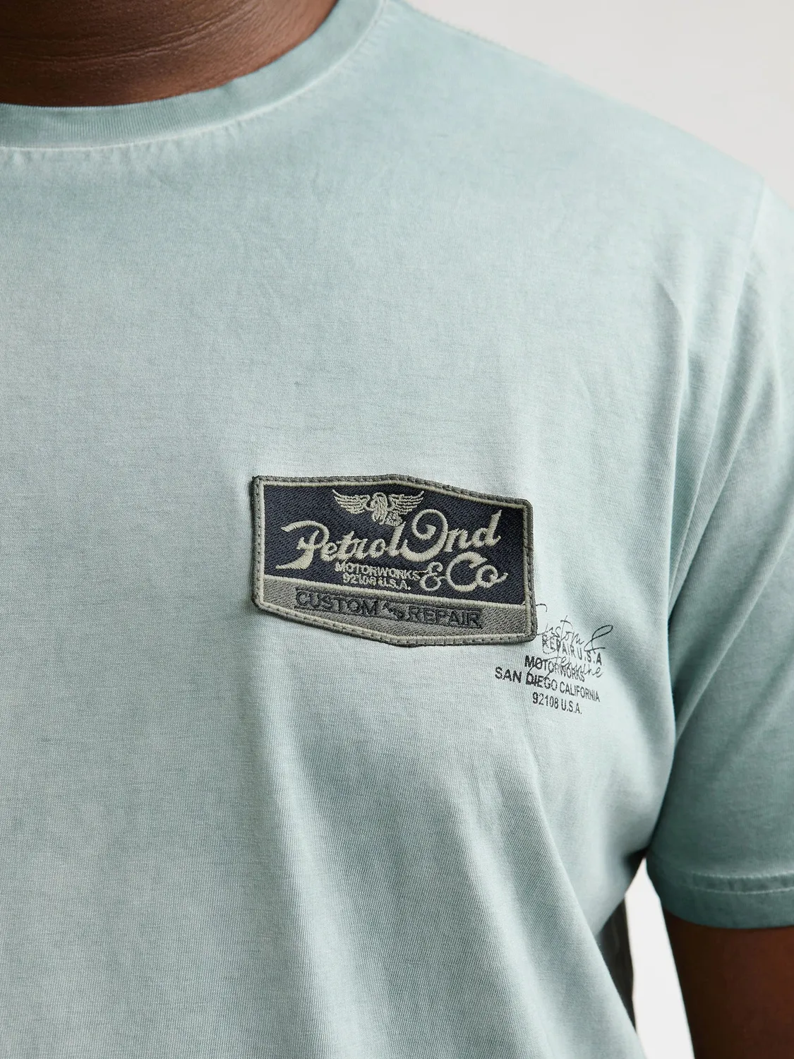 Petrol Industries Meteorito T-shirt Oil Green