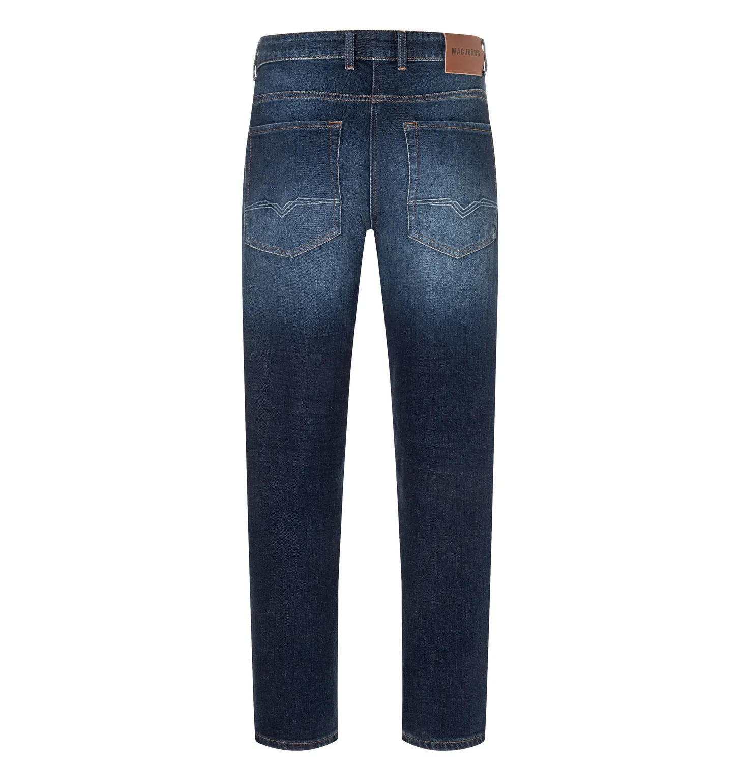 MAC Dan 0770-00-1984L jeans mørkeblå tapered fit