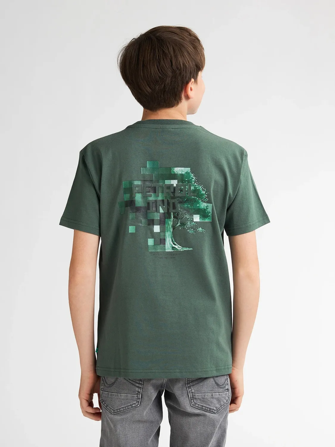 Petrol Industries Acadia T-shirt relaxed lomme