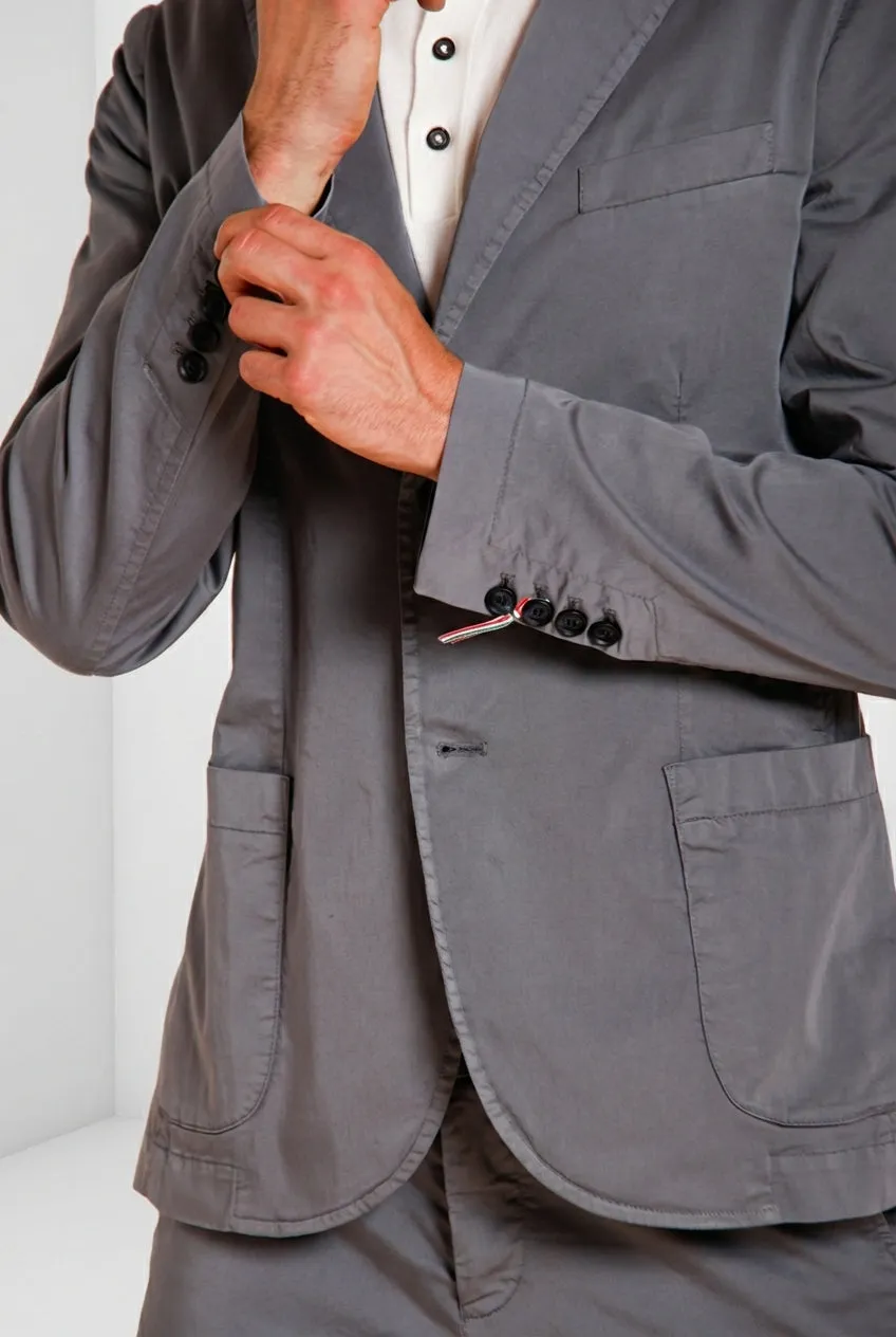 Mason's Da Vinci Travel blazer lyseblå stretch