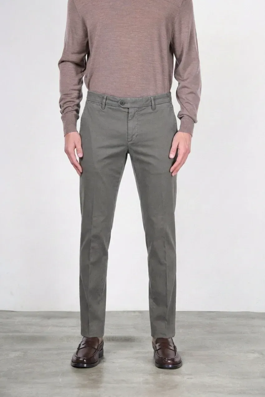 Mason's New York chinos mørkegrå regular