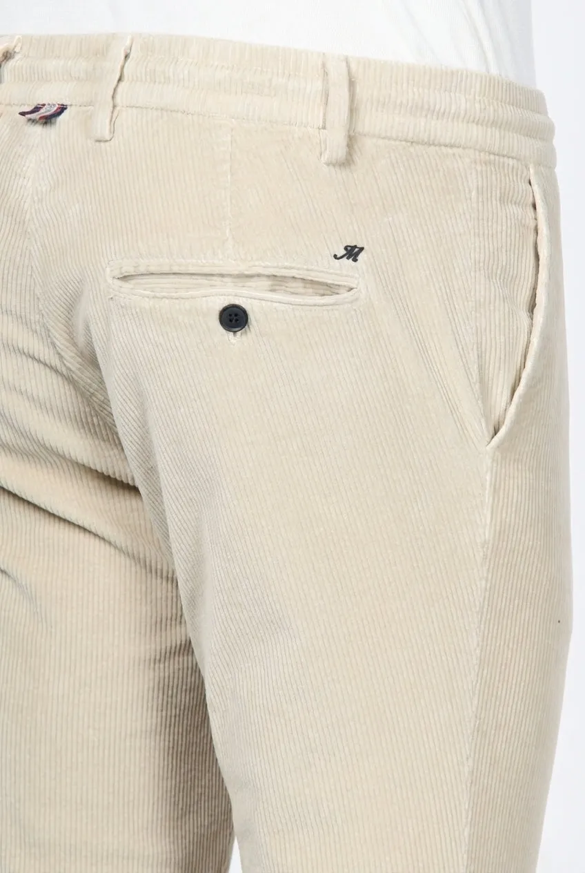 Mason's Milano Jogger chinobukser latte fløjl
