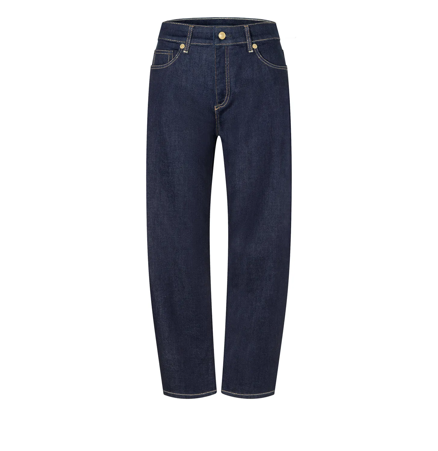 MAC Danni jeans mørkeblå barrel modal