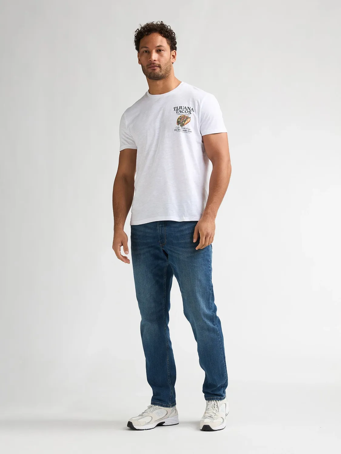 Petrol Industries Tijuana t-shirt med rygprint bomuld