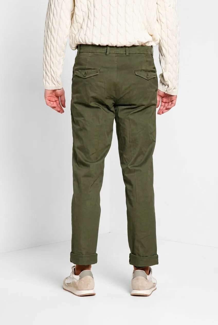 Mason's Chinos chinos oliven relaxed gabardine