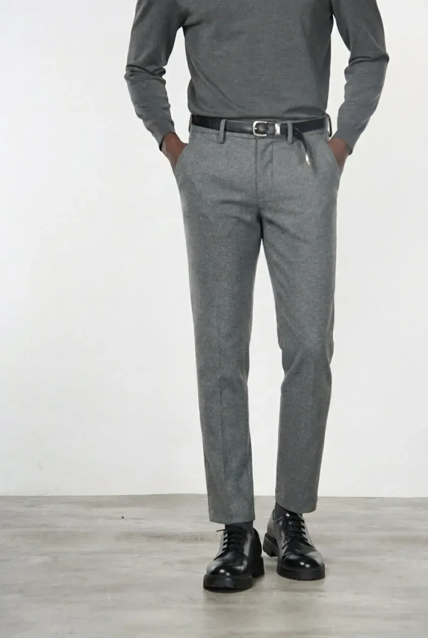 Mason's Torino Jog chinos mørkegrå slim